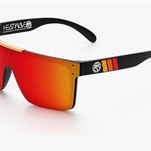 Heatwave Sunglasses with Red and Black Frame